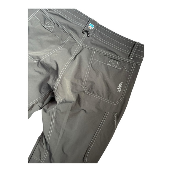Kuhl Revolvr Outdoor Hiking Pant Dark Grey Lightweight Size 36x30 - Picture 3 of 13